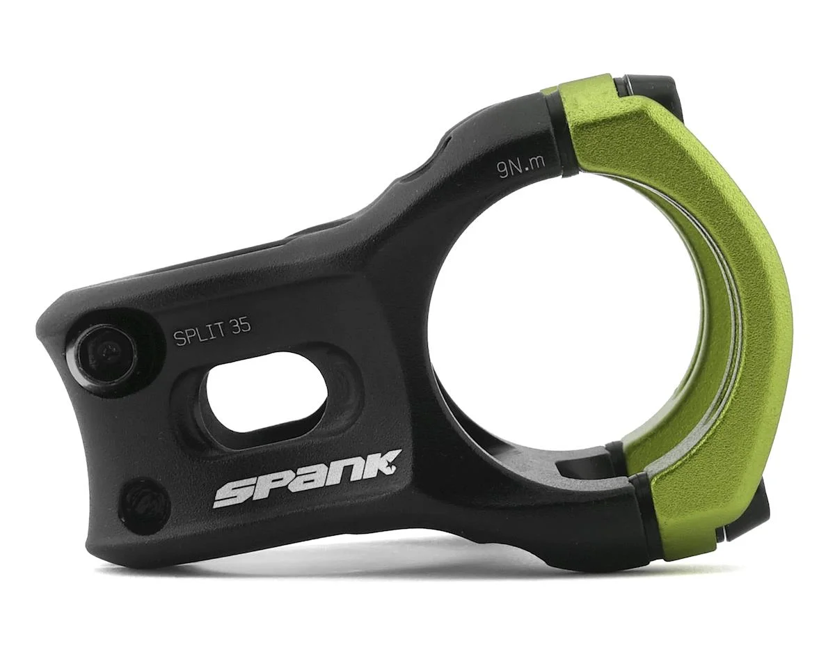 Spank Split 35 Stem (Green) (35.0mm) (35mm) (0°) - view 2